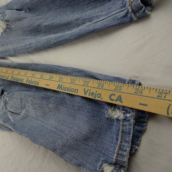 Almost Famous Premium Juniors Distressed Overall Size 1 - Picture 7 of 7